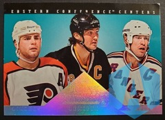 1994 Donruss Dominators Centers Lindros, Lemieux and Messier #1 of 8